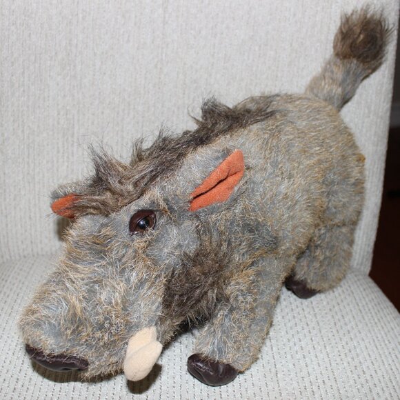 3/$77❤️vintage 1991 Common Warthog Wild Boar Pig 24k Polar Puff Special Effects - Picture 2 of 12